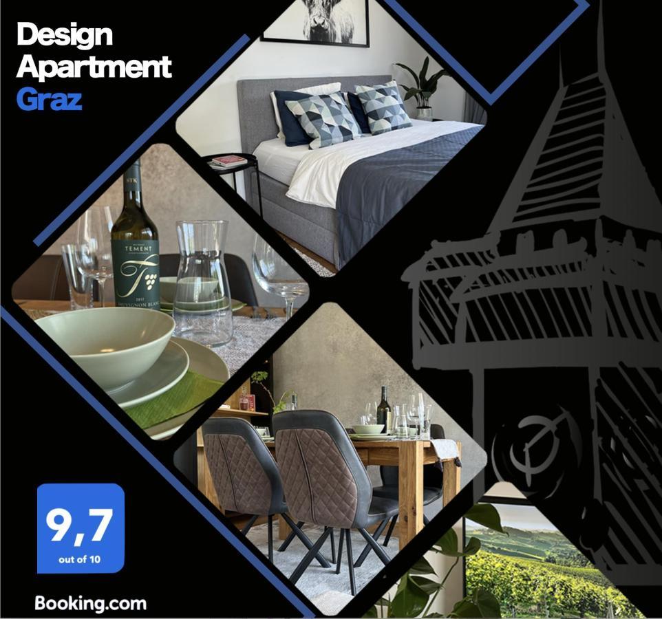 Designapartment Blue Sky -55M2-Free Parking & Wifi Graz Exteriör bild